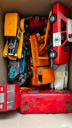 Grote doos vol oud blik speelgoed alles Japan of Joustra, Antiek en Kunst, Antiek | Speelgoed, Ophalen of Verzenden