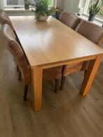 Eethoek met stoelen, Huis en Inrichting, Complete eetkamers, Ophalen of Verzenden, Zo goed als nieuw, 4 tot 6 stoelen