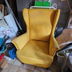 GRATIS - Ikea Strandmon fauteuil, Gebruikt, Stof, 75 tot 100 cm, 50 tot 75 cm