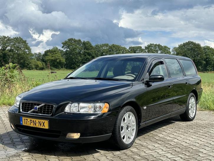 Volvo V70 2.4 model 2005 rijdt en schakelt perfect NW KOPPEL, Auto's, Volvo, Te koop, V70, ABS, Airbags, Airconditioning, Alarm
