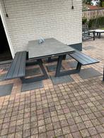 Life Outdoor Living Lotus Picknicktafel, Ophalen of Verzenden, Zo goed als nieuw, Rechthoekig, Aluminium