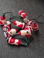 Vintage 10 lamps Kerstman Kerstverlichting, Ophalen of Verzenden, Gebruikt