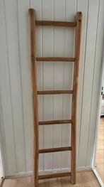 Houten decoratieve ladder stevig 180cm, Ophalen, Zo goed als nieuw, Minder dan 2 meter
