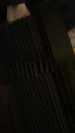 Nieuwe houten jaloezie zwart 92 breed 155 hoog, Zwart, Zo goed als nieuw, 150 tot 200 cm, 50 tot 100 cm