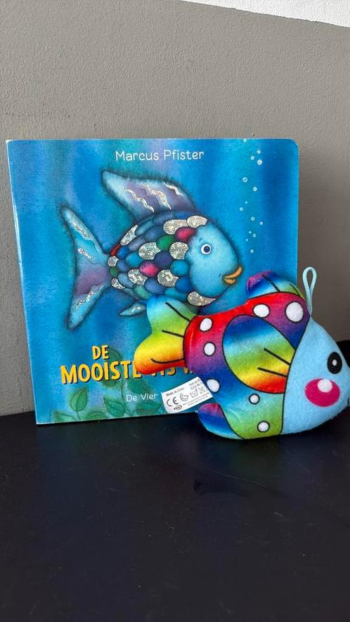 Groot Kartonboek, De mooiste vis van de zee, Marcus Pfister, Boeken, Kinderboeken | Baby's en Peuters, Zo goed als nieuw, Ophalen of Verzenden