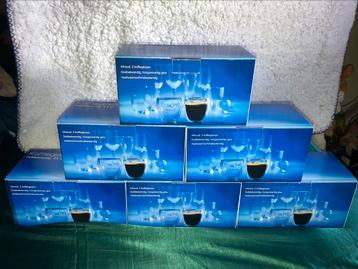 Intermezzo dubbelwandige koffieglazen 25cl beschikbaar voor biedingen