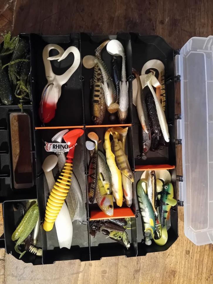 Kunstaas, grote verzameling, Watersport en Boten, Hengelsport | Roofvissen, Overige typen, Ophalen of Verzenden