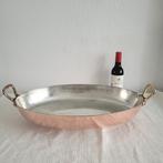Verbeelen made in france grote koperen ovenschaal braadslee, Ophalen of Verzenden, Gebruikt, Overige materialen, Koekenpan of Braadpan