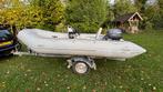 Quicksilver 430 Rib met Yamaha 15pk, Watersport en Boten, Gebruikt, Ophalen of Verzenden, Snelvarend, Tot 6 meter