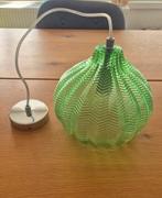 Beliani - KEILA - Hanglamp - Smaragdgroen - Glas, Huis en Inrichting, Ophalen, Zo goed als nieuw, Minder dan 50 cm