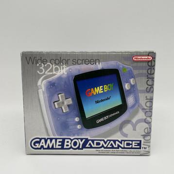 Gameboy Advance Glacier in doos beschikbaar voor biedingen
