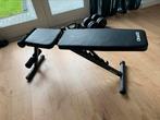 Fitnessbank instelbaar met gewichten, Ophalen, Zo goed als nieuw, Benen, Fitnessbank