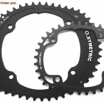 O.SYMETRIC Kettenblatt Kit | Campagnolo 11‑fach | 50/34T | z beschikbaar voor biedingen