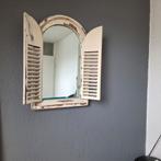 Spiegel met Louvre luikjes, Huis en Inrichting, Ophalen, Minder dan 50 cm, Gebruikt, Minder dan 100 cm
