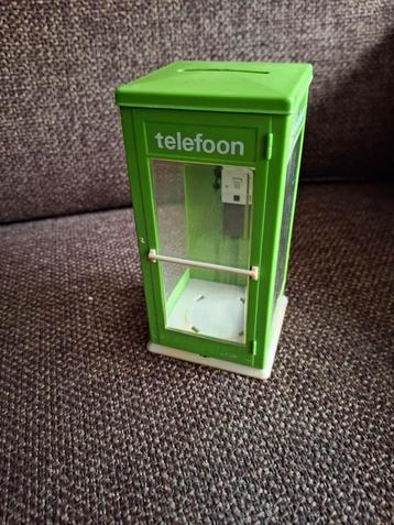 PTT telefoon spaarpot groen  beschikbaar voor biedingen