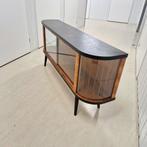 Vintage vitrinekast te koop uit jaren 50 60, Huis en Inrichting, Kasten | Dressoirs, Gebruikt, Ntp, Ntp, 25 tot 50 cm