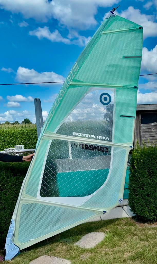 Neilpryde Combat HD reeks van 3.7 tot 5.0, Watersport en Boten, Windsurfen, Zeil, Minder dan 250 cm, Ophalen of Verzenden