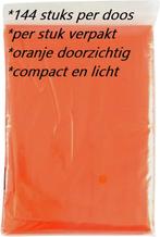 oranje wegwerp poncho per doos 144 stuks koningsdag handel, Ophalen of Verzenden, Nieuw, Regenponcho, Kinderen