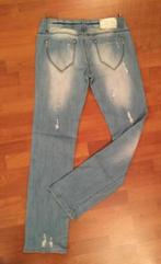 Italiaanse jeans, nieuw, M, met strass, 38, 40, Maat 38/40 (M), Blauw, Nieuw, Ophalen of Verzenden
