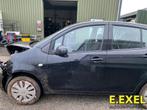 Deur links voor Suzuki Splash 2008-15 Zwart, Gebruikt, Deur, Herkomst onderdeel bekend, Ophalen of Verzenden