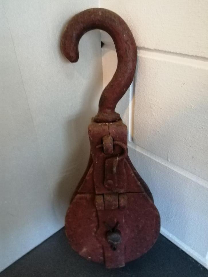 XXL OUDE STALEN KATROL IN MOOIE VINTAGE STAAT 50 CM 13 KG., Antiek en Kunst, Antiek | Gereedschap en Instrumenten, Ophalen