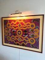 Aboriginal Schilderij - Uniek Kunstwerk, Antiek en Kunst, Kunst | Niet-Westerse kunst, Ophalen