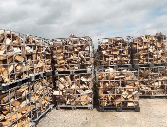 Ovengedroogd kachelhout haardhout brandhout * gratis bezorgd, Tuin en Terras, Haardhout, Blokken, Eikenhout, 3 tot 6 m³, Ophalen