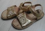 Lilly Lou gouden meisjes sandalen met bloemen (maat 30), Ophalen, Gebruikt, Meisje, Schoenen