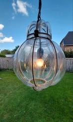 Vintage venetiaanse glazen hanglamp, Huis en Inrichting, Lampen | Hanglampen, Ophalen, Gebruikt, Vintage, Glas
