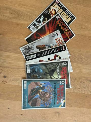 Marvel comics oa captain Marvel en Dungeons en Dragons beschikbaar voor biedingen