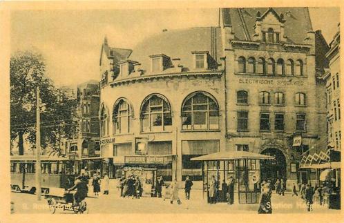(388-176-033) Rotterdam Station Hofplein, Verzamelen, Ansichtkaarten | Nederland, Zuid-Holland, Verzenden