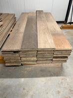 Prachtige eiken multivloer 39m2 26cm breed! 2cm dik 220 lang, Doe-het-zelf en Verbouw, Zo goed als nieuw, 10 m² of meer, 10 tot 30 cm