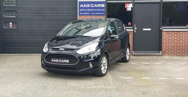 Ford B-Max 1.0 Ecoboost 100pk Km Nap Origineel NL Auto, Auto's, Ford, Bedrijf, B-Max, ABS, Achteruitrijcamera, Adaptieve lichten