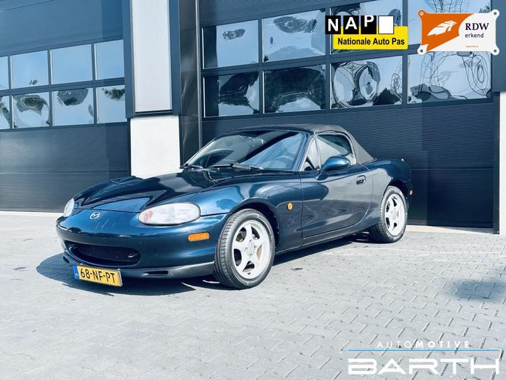 Mazda MX-5 1.6i | Airco | el. pakket | nette auto |, Auto's, Oldtimers, Bedrijf, Te koop, ABS, Airbags, Alarm, Centrale vergrendeling
