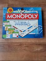 Monopoly mega editie, Hobby en Vrije tijd, Gezelschapsspellen | Bordspellen, Ophalen of Verzenden, Zo goed als nieuw