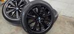 20" BMW 748M X5 X6 G05 G06 orig velgen winterbanden runflat, Auto-onderdelen, Banden en Velgen, Gebruikt, 275 mm, Banden en Velgen