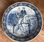 Delftsblauw bord van Boch 40 cm doorsnede, Ophalen