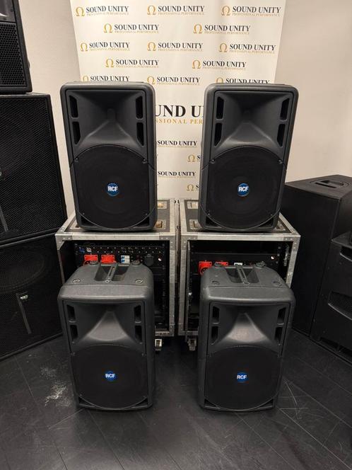 RCF ART322A actieve PA speakers 12”/2”, Audio, Tv en Foto, Luidsprekers, Front, Rear of Stereo speakers, 120 watt of meer, Overige merken