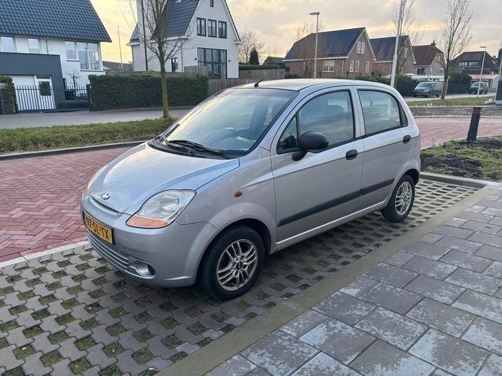 Chevrolet Matiz 0.8 2006 Grijs, Auto's, Chevrolet, Particulier, Matiz, Airbags, Airconditioning, Bluetooth, Centrale vergrendeling