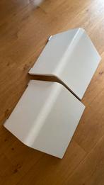 Auping Auronda nachtkastjes/ bedtafel, Huis en Inrichting, Ophalen, Gebruikt, Wit, Tweepersoons