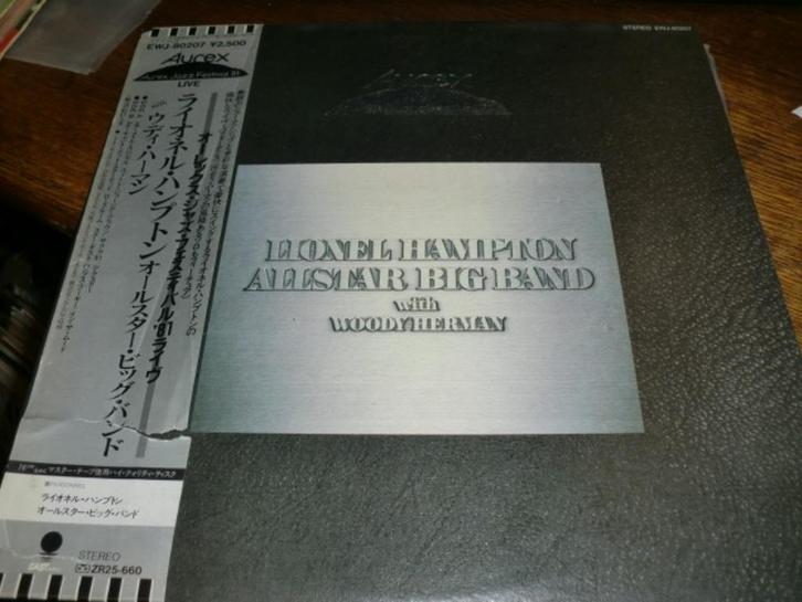   Lionel Hampton Allstar Big Band With Woody Herman ‎ LP, Cd's en Dvd's, Vinyl | Jazz en Blues, Zo goed als nieuw, Jazz, 1980 tot heden