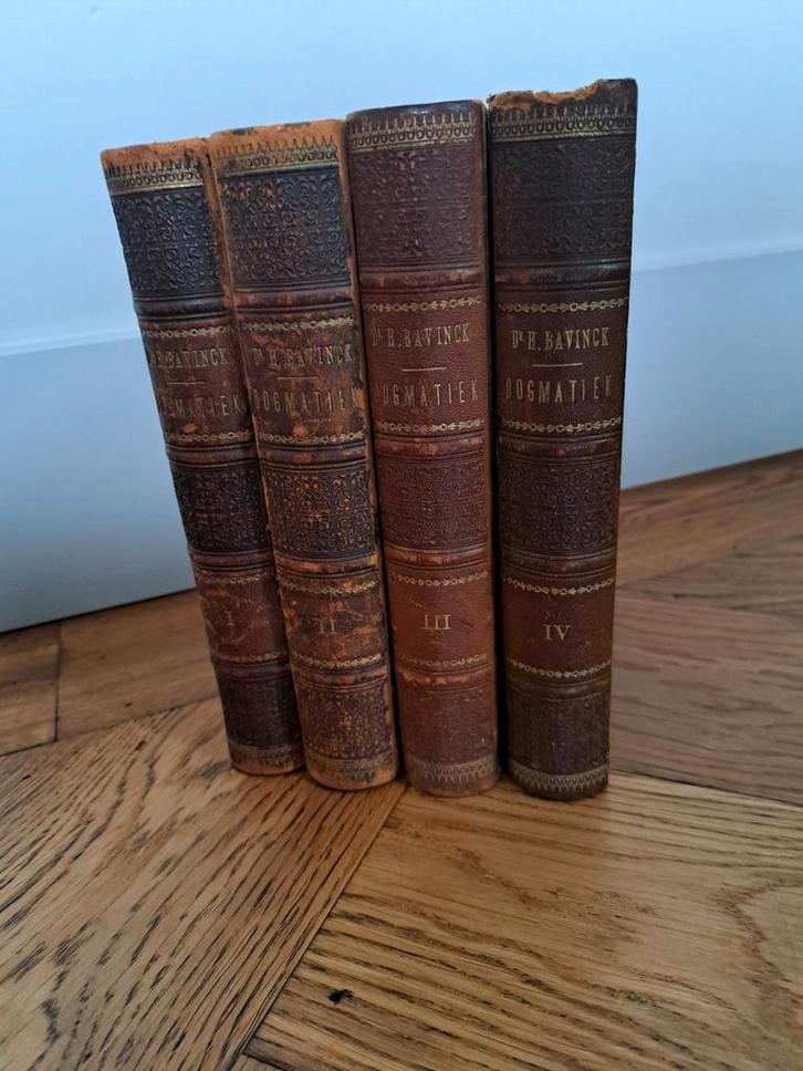 Bavinck Gereformeerde Dogmatiek (4 delen, 1895-1901), Boeken, Godsdienst en Theologie, Gelezen, Christendom | Protestants, Ophalen of Verzenden
