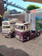 WSI  setje  vliegenthart  scania / volvo, Hobby en Vrije tijd, Modelauto's | 1:50, Ophalen of Verzenden, Zo goed als nieuw, Bus of Vrachtwagen