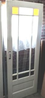 Stompe deur retrante 201,5 x 78 cm (Ravenstein), Doe-het-zelf en Verbouw, Deuren en Horren, Ophalen, Gebruikt, Minder dan 80 cm