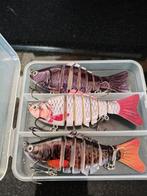 ​  Swimbait Set (3 Stuks) - Perfect voor Trage Visserij, Watersport en Boten, Hengelsport | Roofvissen, Ophalen of Verzenden, Nieuw
