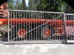 Draaipoort + paal, Ophalen, Gebruikt, 200 cm of meer, IJzer