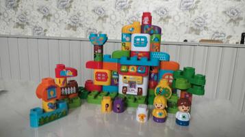 VTech bla bla blocks speelhuis blokken bouw interactief beschikbaar voor biedingen