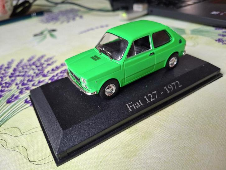 Fiat 127 1972 Groen (IXO), Hobby en Vrije tijd, Modelauto's | 1:43, Nieuw, Auto, Overige merken, Ophalen of Verzenden