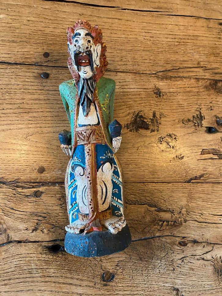 Indonesisch houten beeld, Antiek en Kunst, Kunst | Beelden en Houtsnijwerken, Ophalen of Verzenden