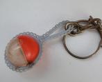 Vintage Sleutelhanger met Rammelaar, Ophalen of Verzenden, Gebruikt, Overige typen